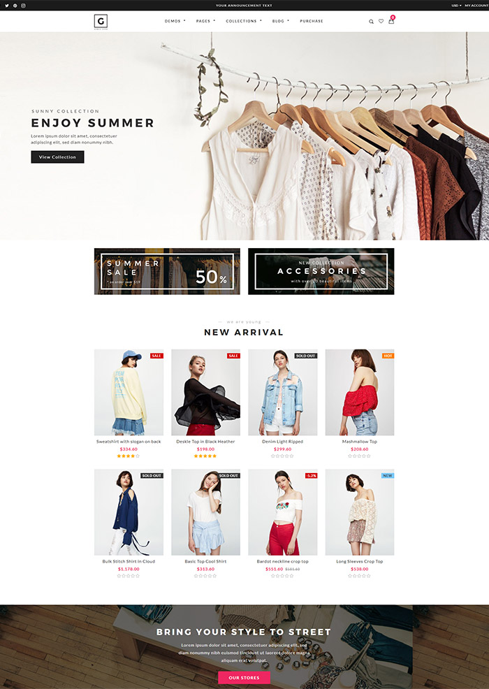 Gemini - Responsive Shopify Fashion Theme