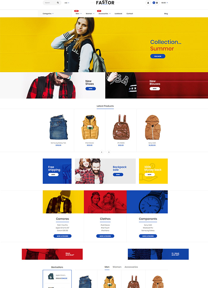 Fastor - Multipurpose Shopify Sections Theme