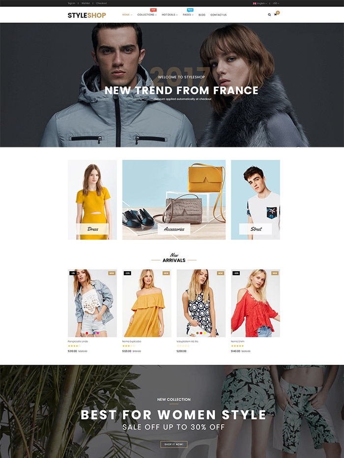 StyleShop - Responsive Multipurpose Sections Drag & Drop Builder Shopify Theme