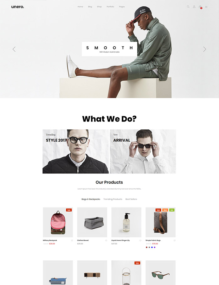 Unero - Minimal Shopify Sections Theme