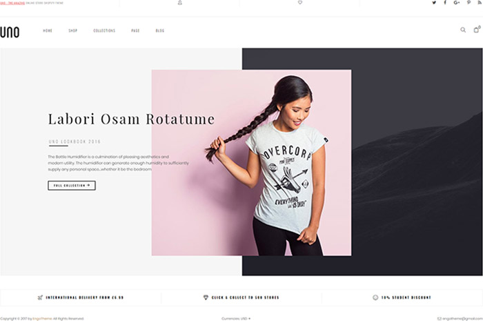 UNO - Multi Store Responsive Shopify Theme