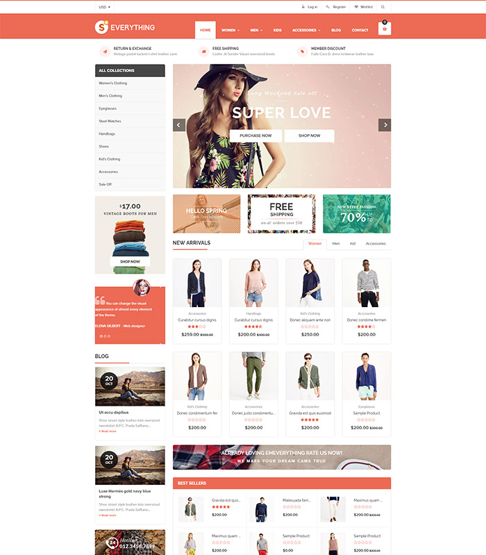 Everything - Multipurpose Premium Responsive Shopify Themes