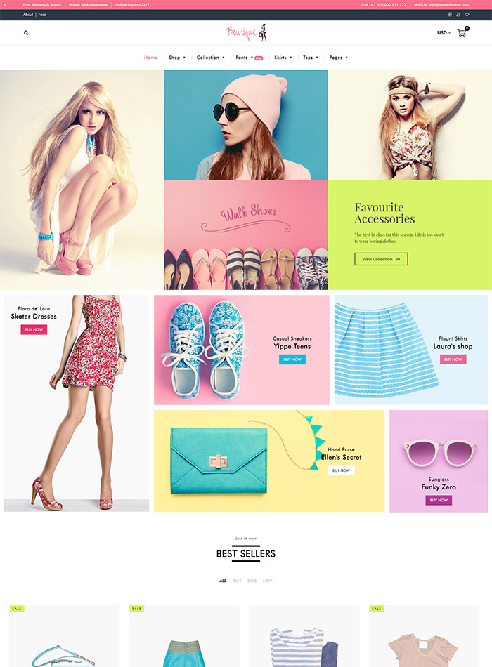 Fashion Boutique - Responsive Shopify Sectioned Theme