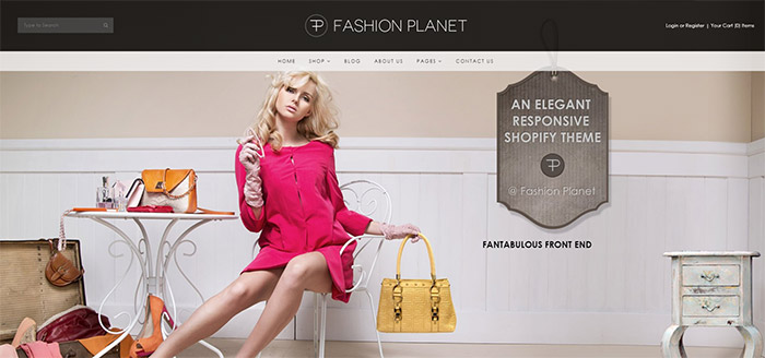 Fashion Planet Shopify Theme