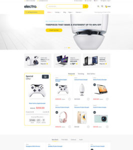 Electro - Gadgets & Digital Responsive Shopify Theme