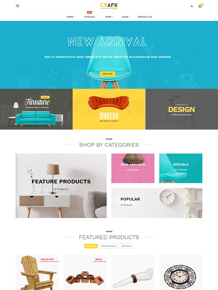 Craft - Furniture Shopify Theme