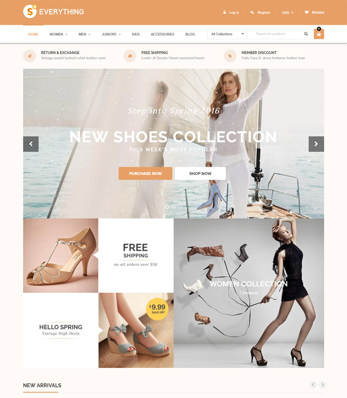 Everything - Multipurpose Premium Responsive Shopify shoes & bags Themes - Fashion, Electronics, Cosmetics, Gifts