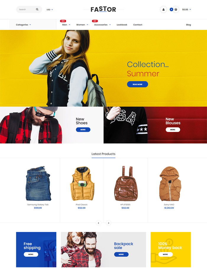 Fastor - Multipurpose Shopify Sections Theme