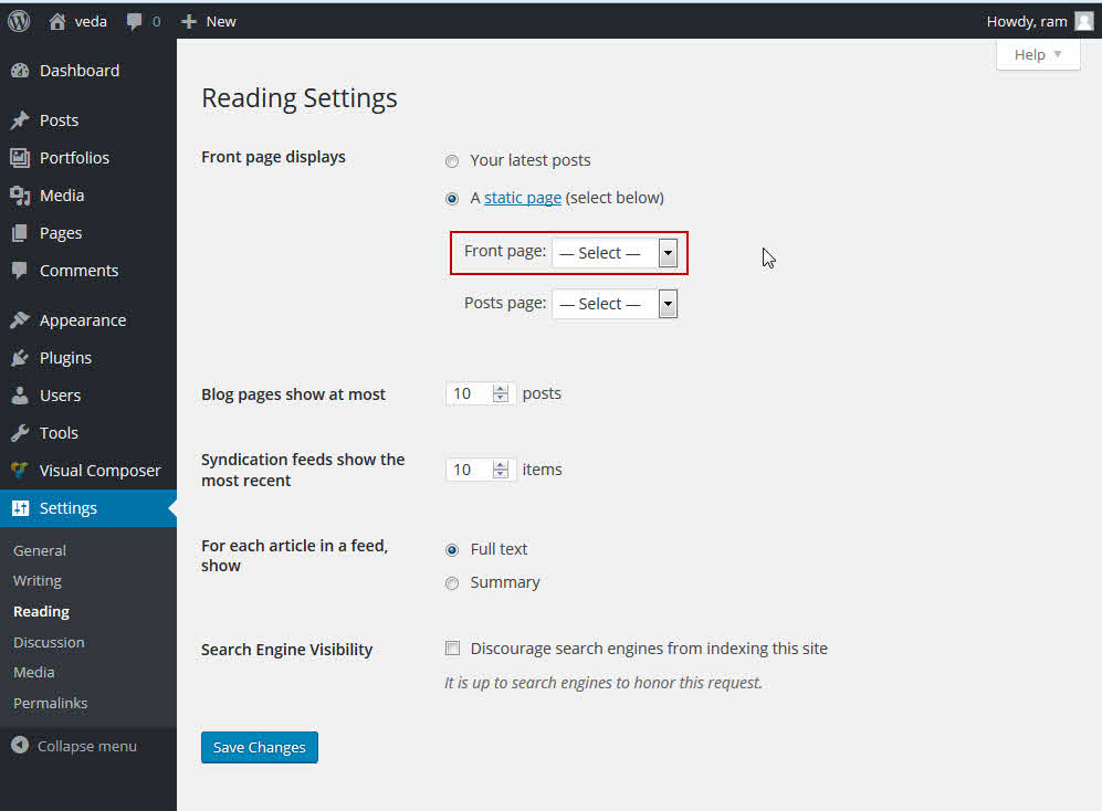 WordPress Installation