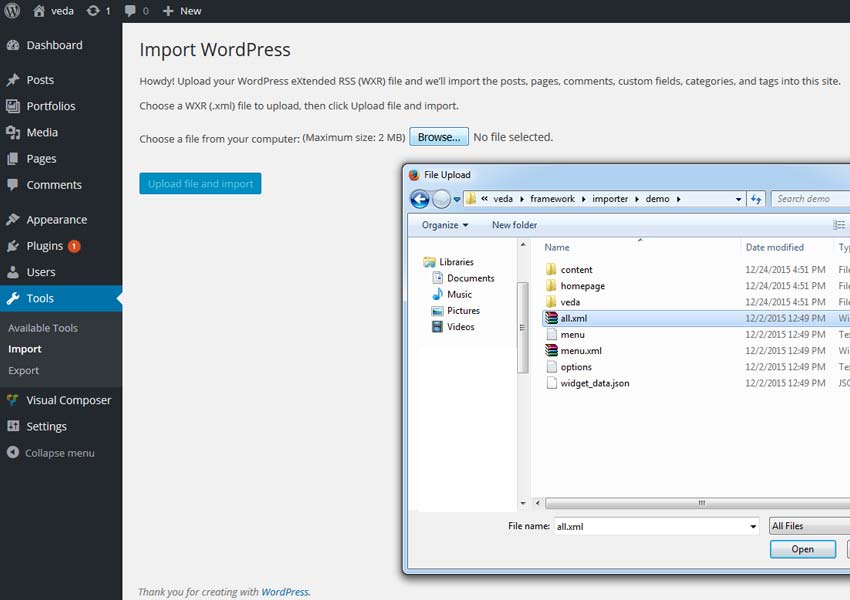 WordPress Installation