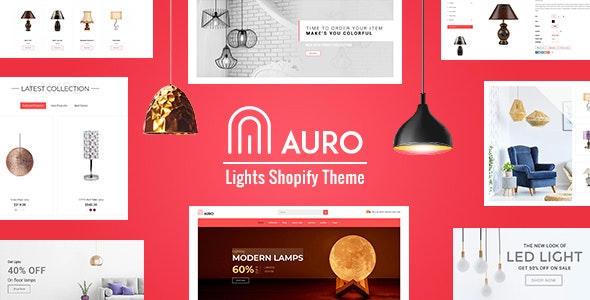 Auro Lights Shopify Store Theme