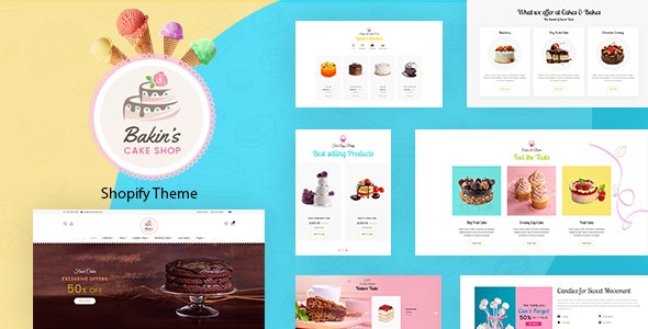 Bakins Cake Shopify Theme