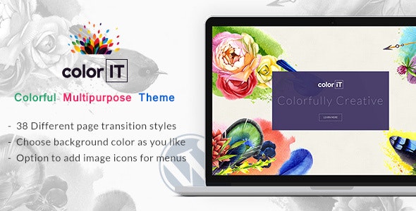 Color Folio Portfolio WordPress Theme