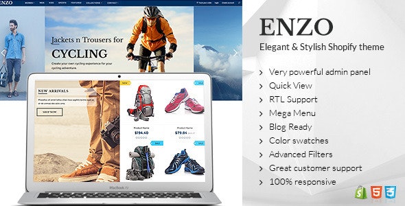 ENZO Multipurpose Shopify theme