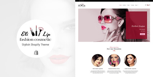Eli Shopify Lipstick Store Theme