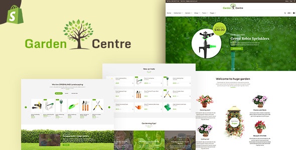 Gardening Accessories Shopify Theme