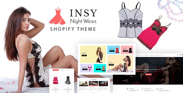 Insy-Nightwear Shopify Theme