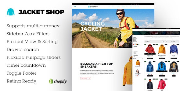 Jacket Blazer Shopify Store Template