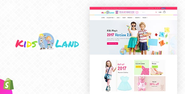 Kids Store Shopify Baby shop Theme