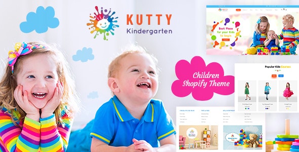 Kutty Kids Children Shopify Theme
