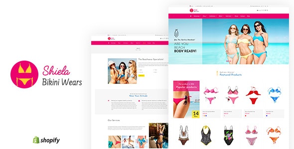 Shiela Shopify Bikini Store Theme