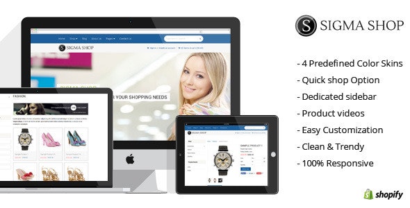 Sigma - Multipurpose Shopify Theme
