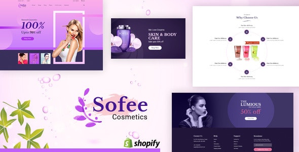 Sofee Cosmetic Shopify Theme