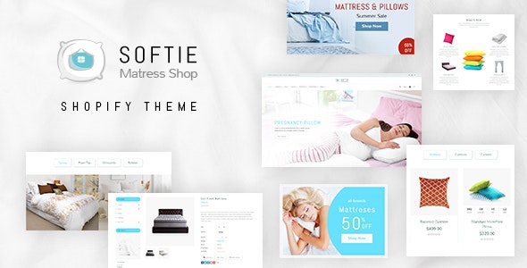 Softie Beds & Mattress Shopify Theme