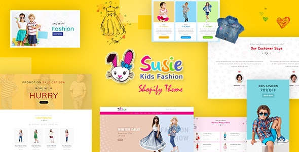 Susie Kids Shopify Theme